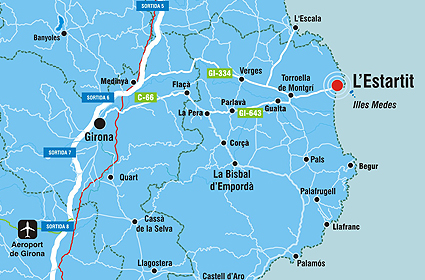 mapa costa brava mapa costa brava
